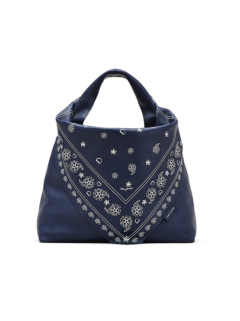 Marc JACOBS Ledertasche - Hobo THE BANDANA SACK dunkelblau damen